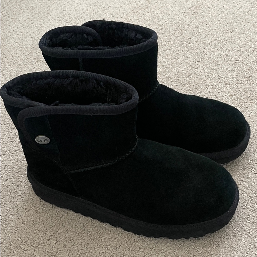 UGG Black Jona Kids Boots